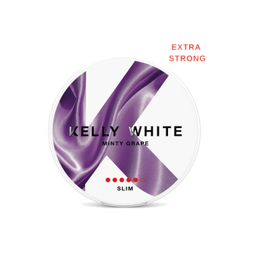 Kelly White Minty Grape Slim Extra Strong