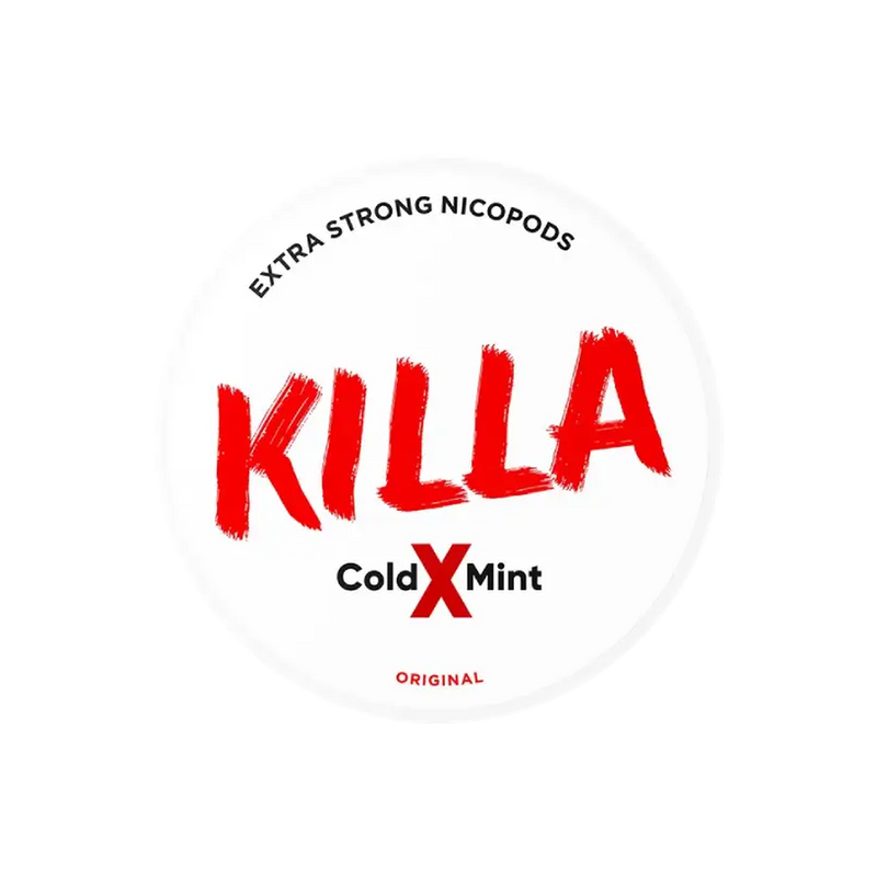 KILLA Cold X Mint – nikotīna maisiņu bundža