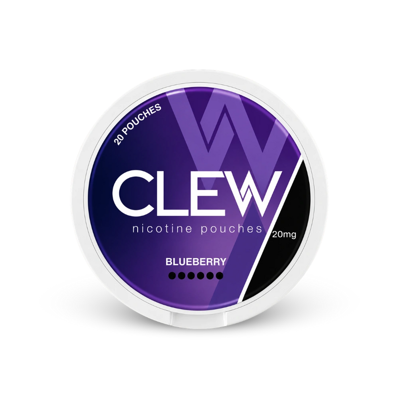 CLEW Blueberry 20mg – nikotīna maisiņu kārbīca