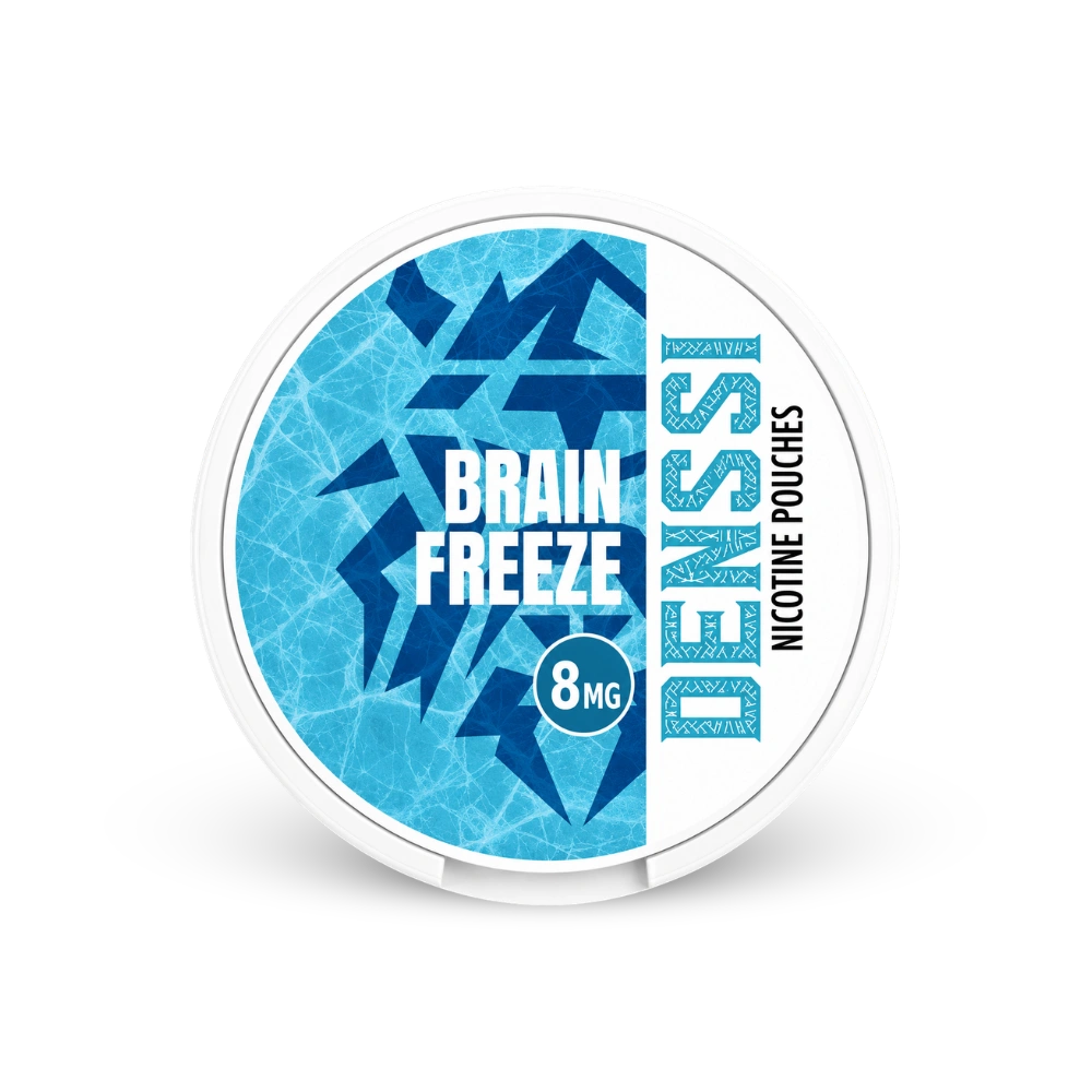 Denssi Brain Freeze 8mg – nikotīna maisiņu bundža