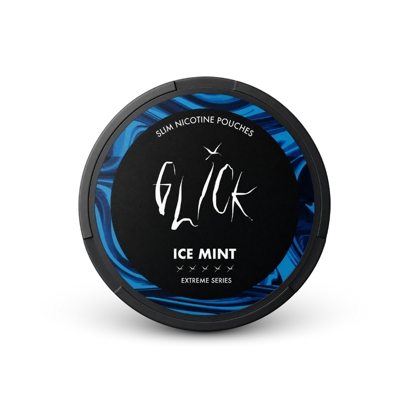 Glick Ice Mint Extreme – nikotīna maisiņu bundža