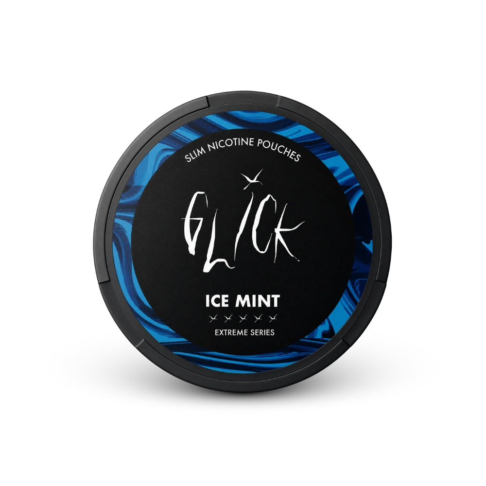 Glick Ice Mint Extreme – nikotīna maisiņu bundža