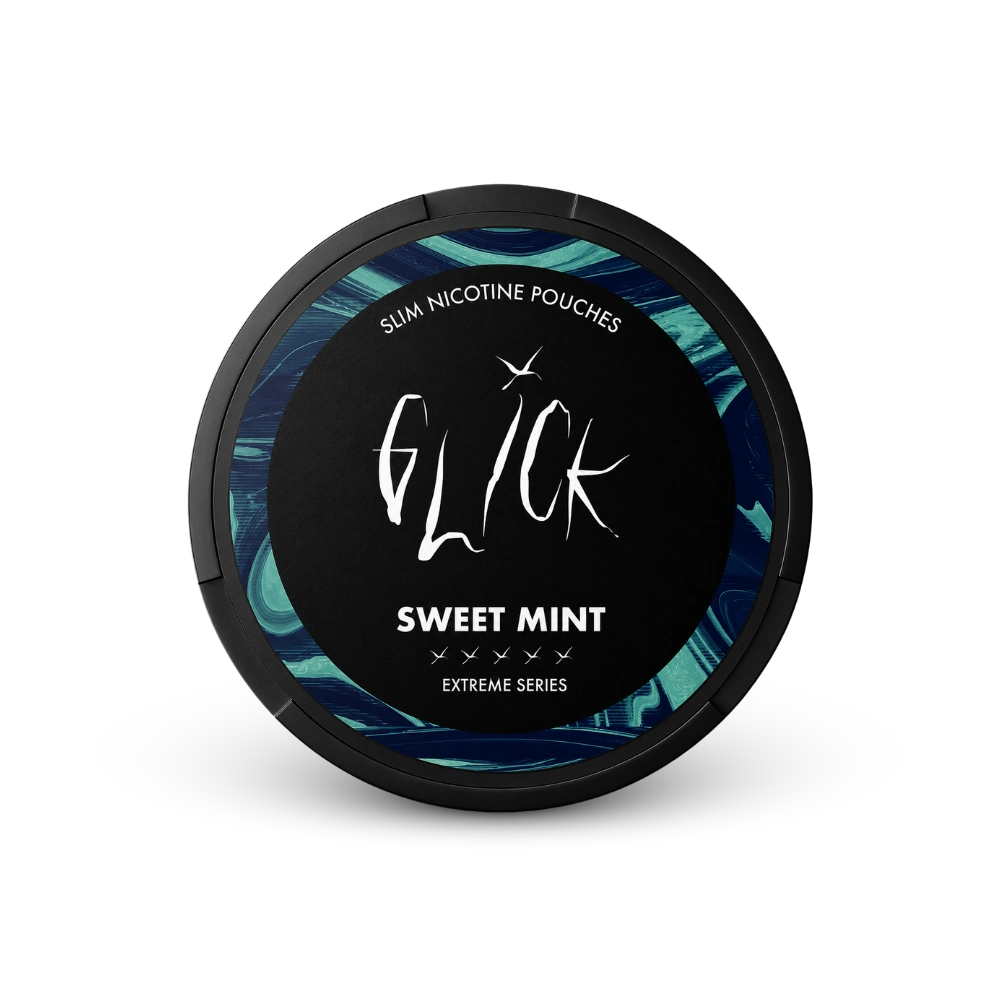 Glick Sweet Mint Extreme – nikoīna maisiņu bundža