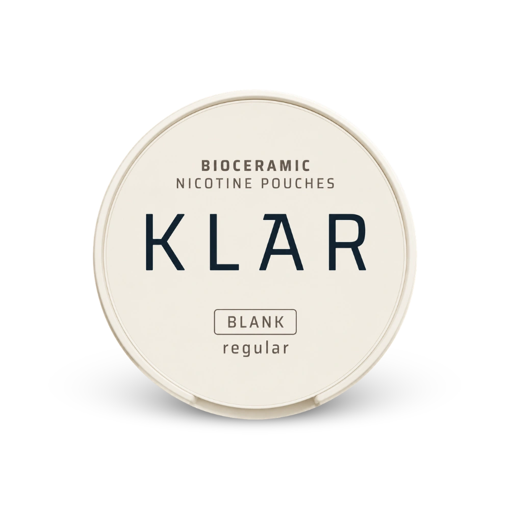 KLAR Blank Regular Mini – nikotīna maisiņu bundža