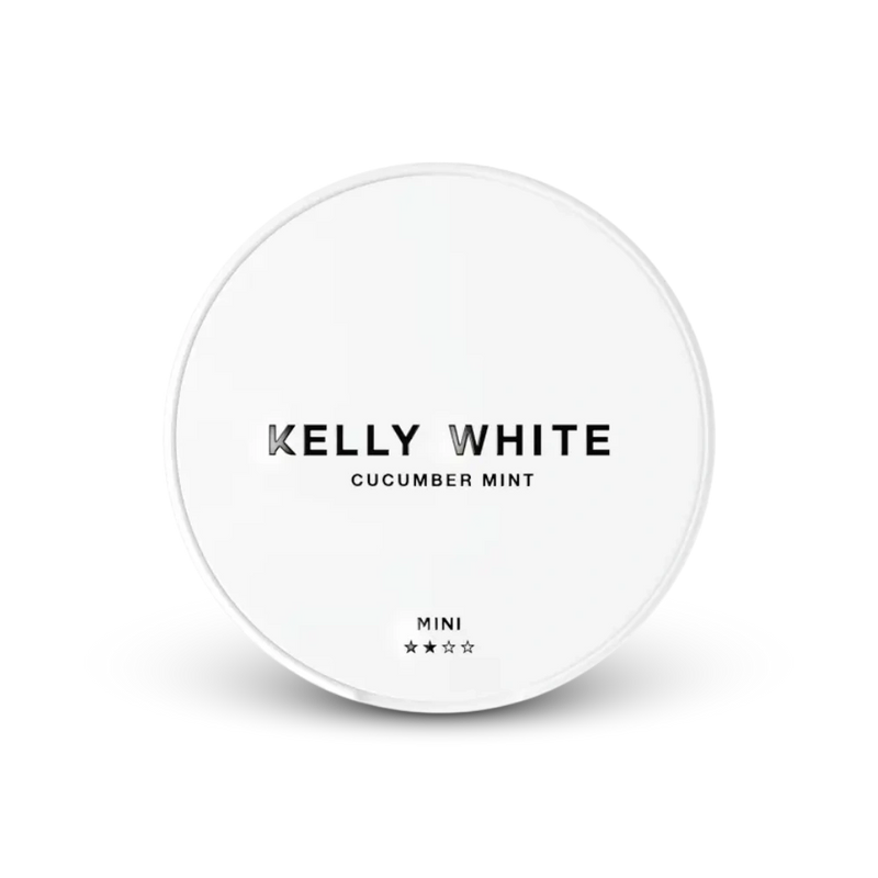 Kelly White Mini Cucumber Mint – nikotīna maisiņu kannu