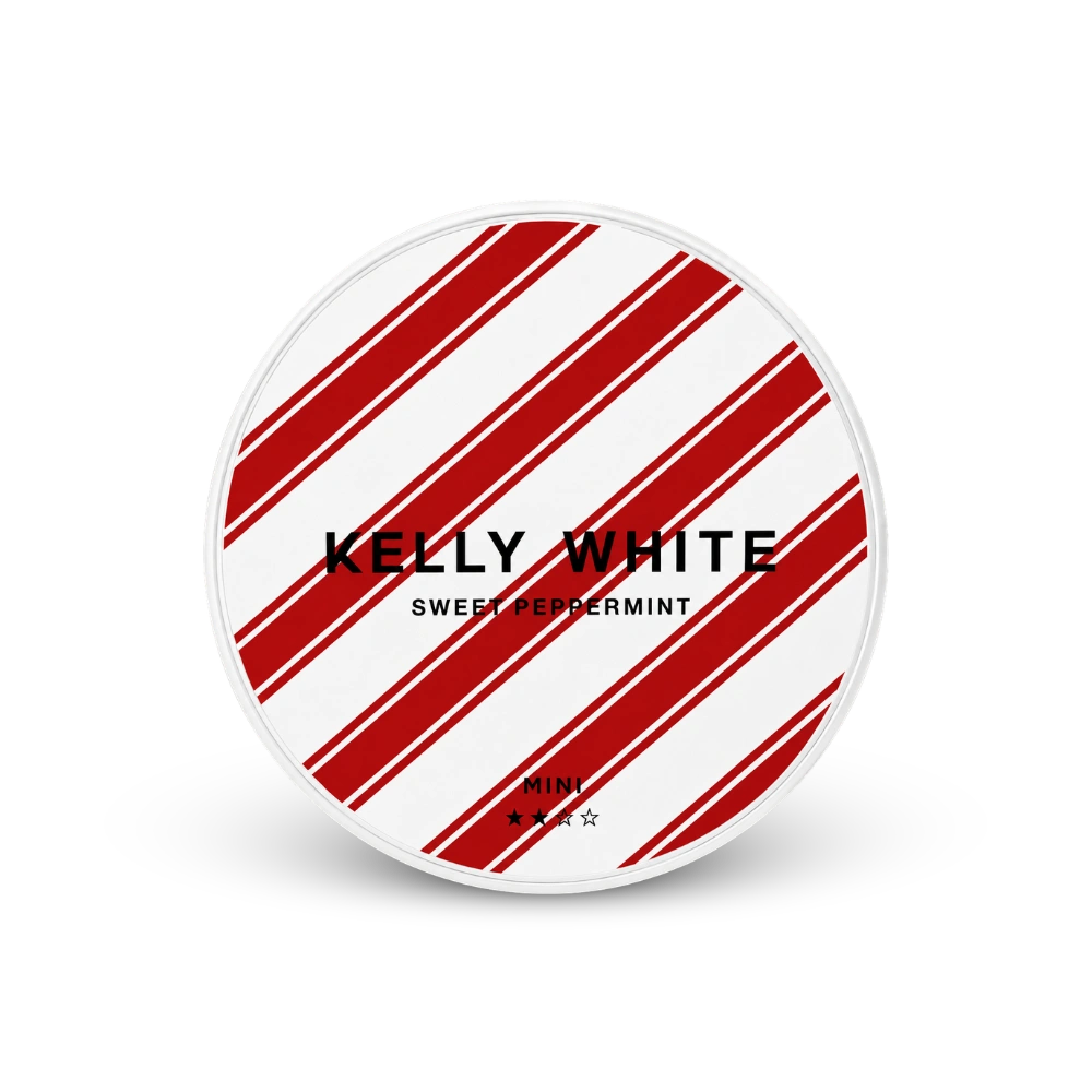 Kelly White Mini Sweet Peppermint – nikotīna maisiņu skāvele