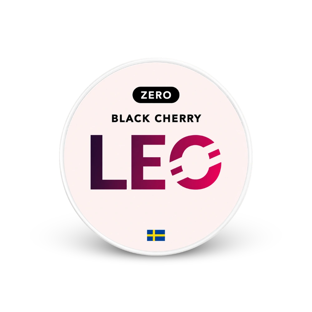 LEO Bleck Cherry Zero – nikotīna maisiņu bundža