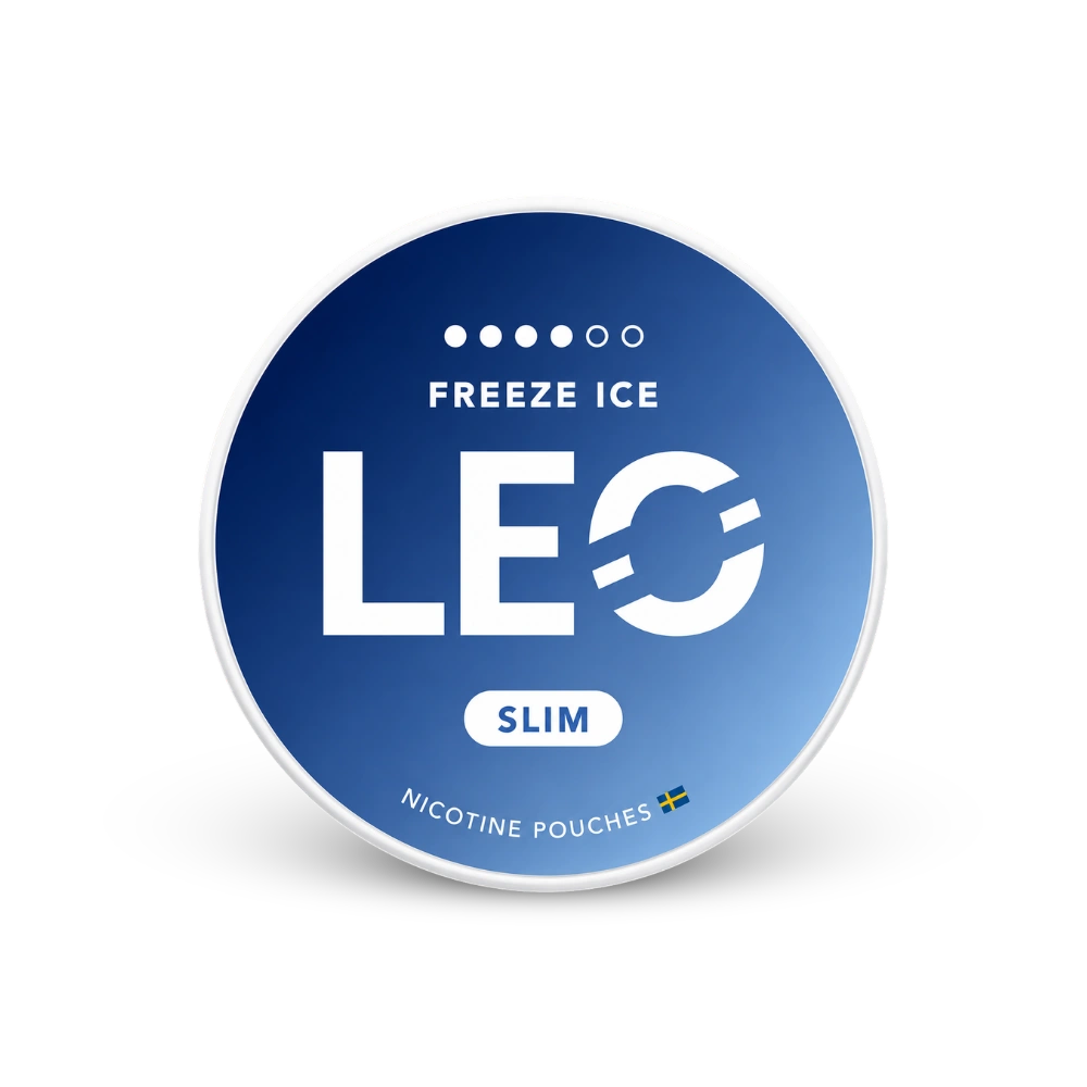 LEO Freeze Ice Strong – nikotīna maisiņu kārbīte
