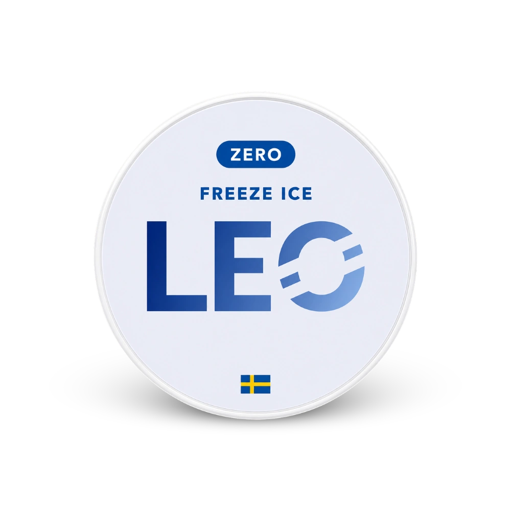 LEO Freeze Ice Zero – nikotīna maisiņu skārdene