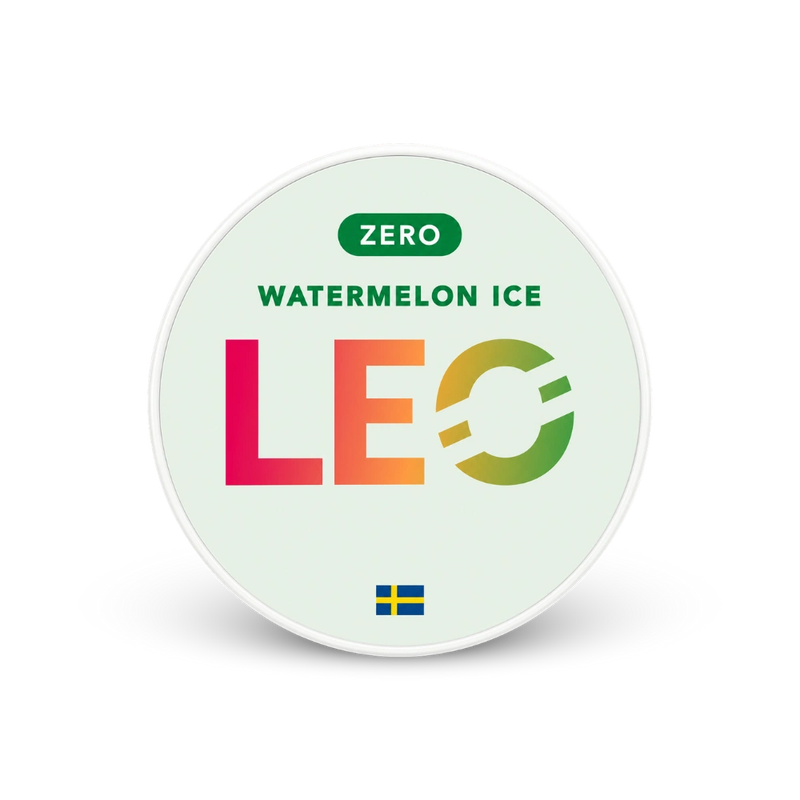 LEO Watermelon Ice Zero – nikoīna maisiņu kārbsproducts