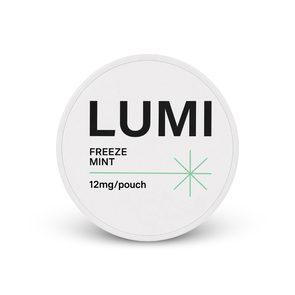 LUMI Freeze Mint 12mg – nikotīna spilventiņu skāvele