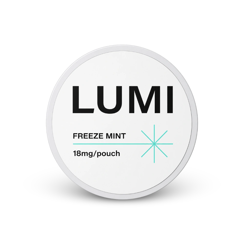 LUMI Freeze Mint 18mg – nikoīna spilventiņu bundža
