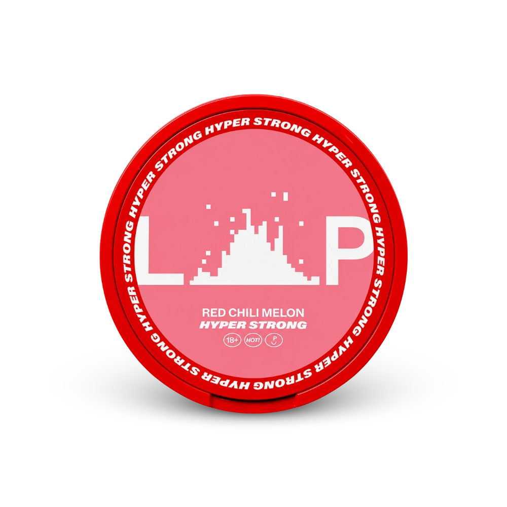 Loop Red Chili Melon Hyper Strong – nikotīna maisiņu kārbā