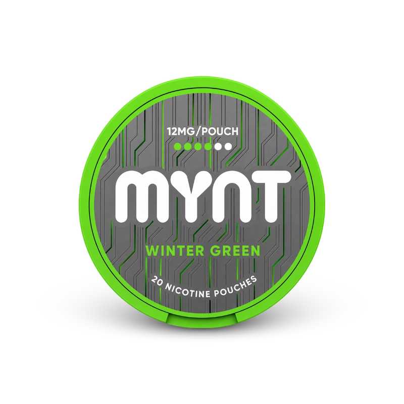 MYNT Winter Green Medium – nikotīna spilventiņu bundža