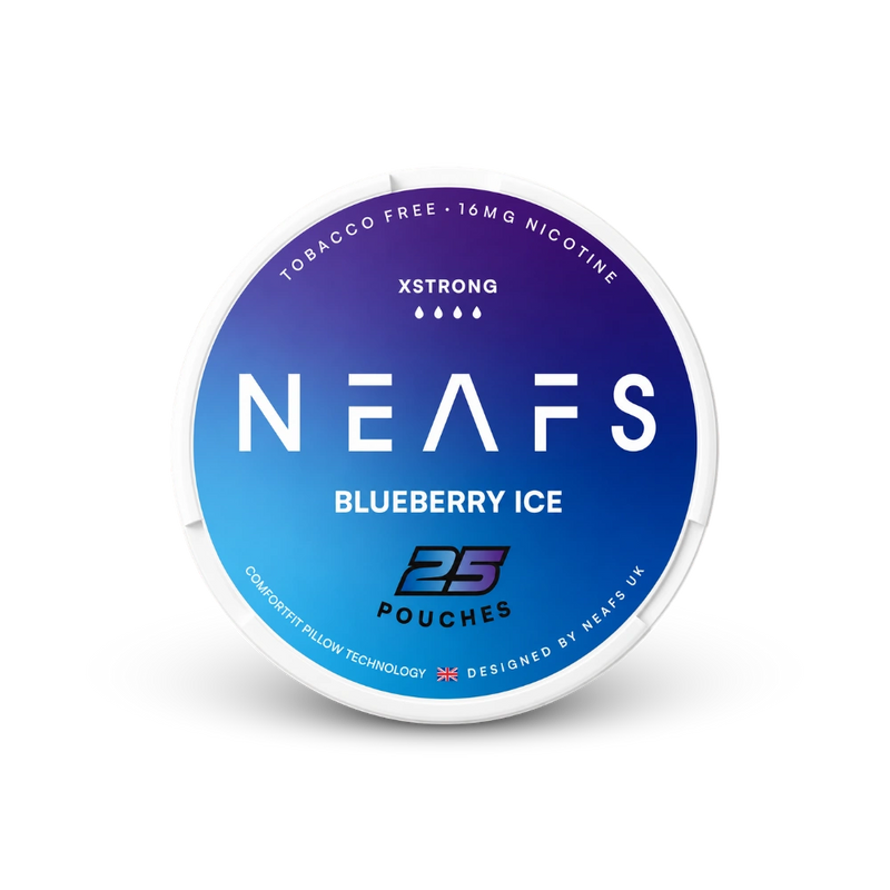 NEAFS Blueberry Ice Extra Strong – nikotīna maisiņu bundža