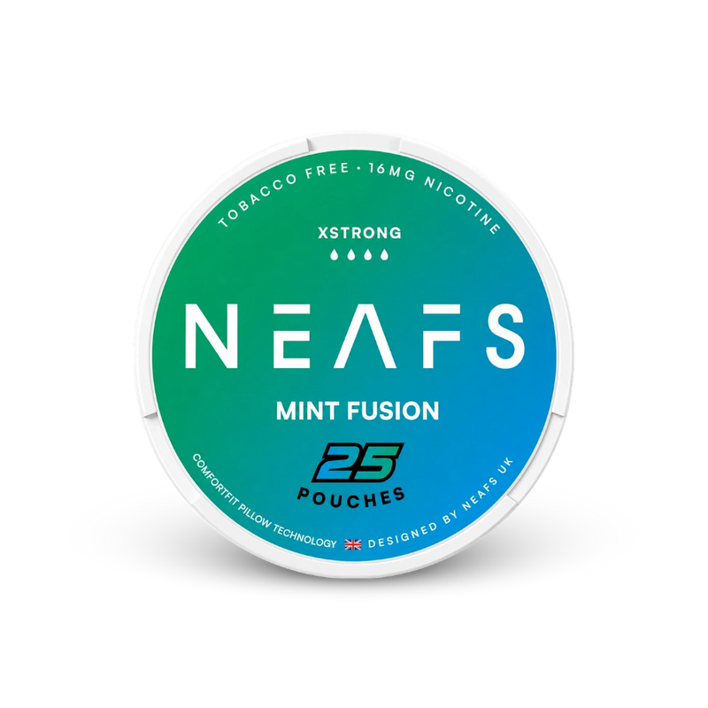 NEAFS Mint Fusion Extra Strong – nikotīna maisiņu bundža