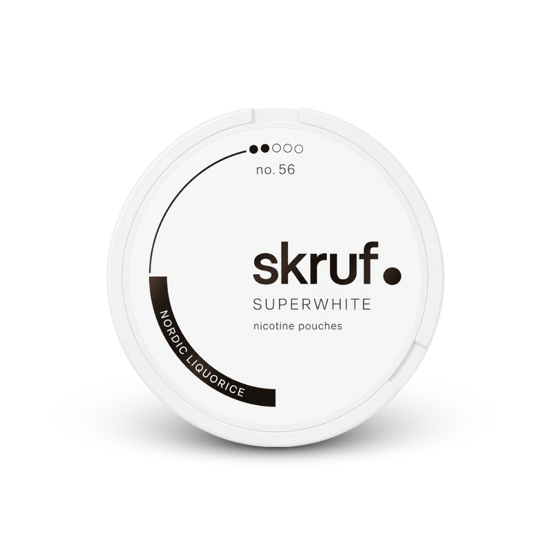 SKRUF Nordic Liqourice S2 – nikotīna maisiņu kārbica