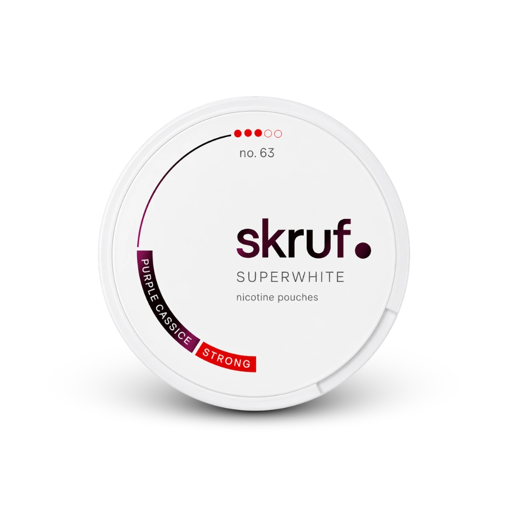 SKRUF Purple Cassic S3 – nikotīna maisiņu skārds