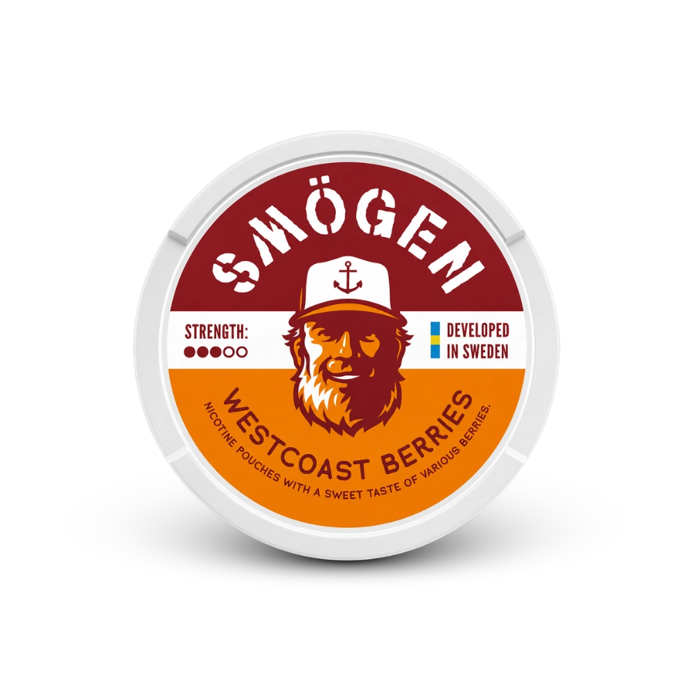 Smögen Westcoast Berries – nikotīna maisiņu kārbā