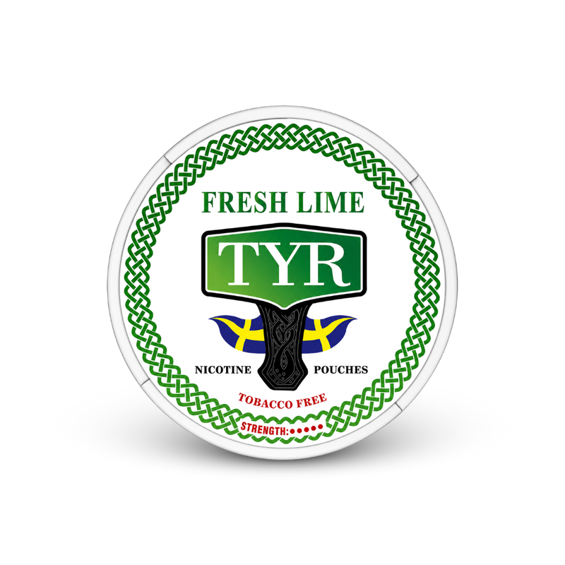 TYR Fresh Lime – nikotīna maisiņu kanniņa