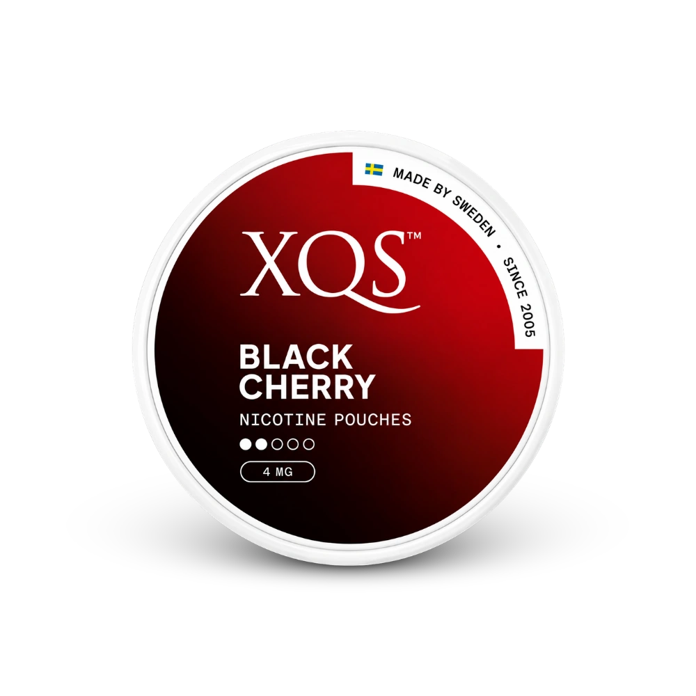 XQS Black Cherry Slim Light – nikotīna maisiņu bundža