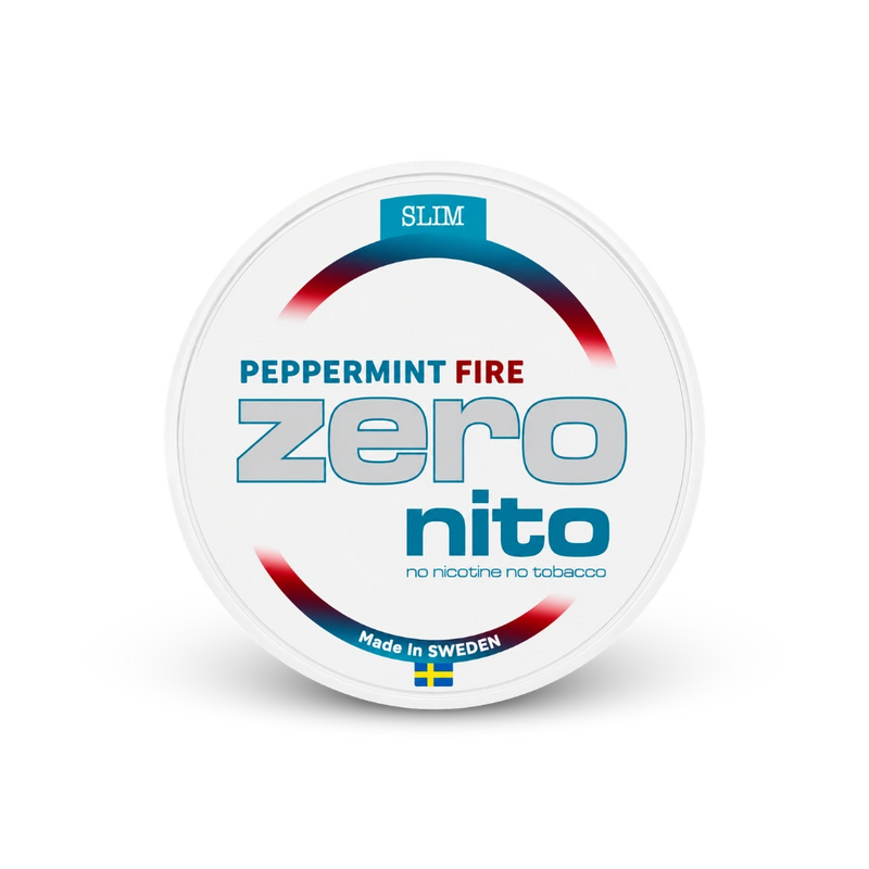 ZERONITO Peppermint Fire Slim – nikotīna maisiņu kārbica