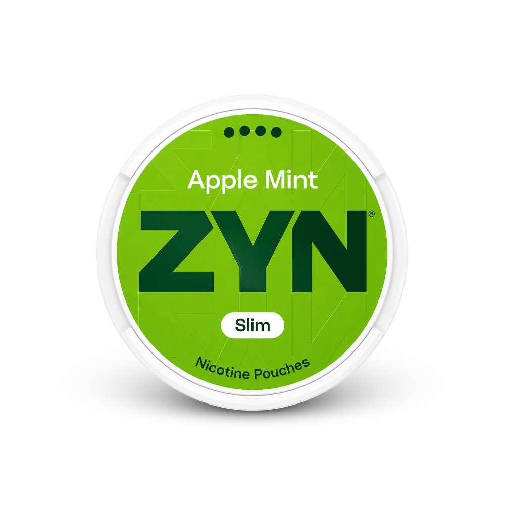 ZYN Apple Mint Slim S4 – nikoīna maisiņu skardene