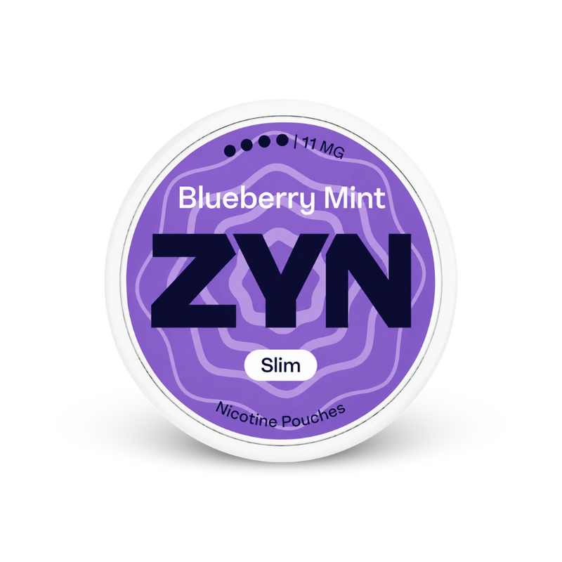 ZYN Blueberry Mint Slim S4 – nikotīna maisiņu bundža
