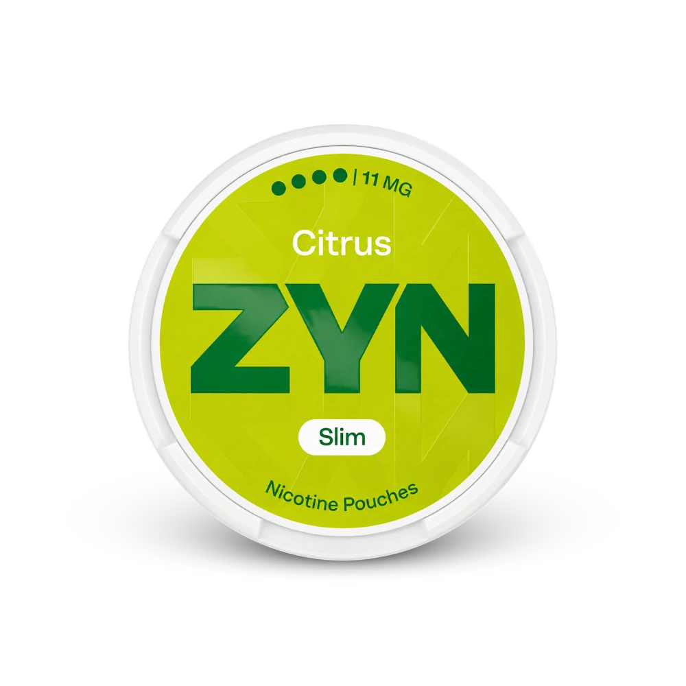 ZYN Citrus Slim S4 – nikotīna maisiņu bundža