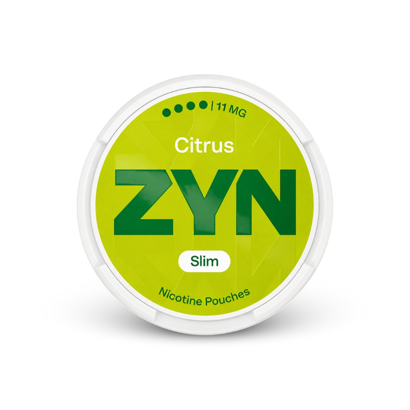 ZYN Citrus Slim S4 – nikotīna maisiņu bundža