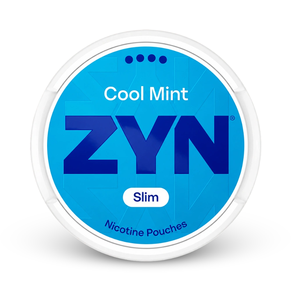ZYN Cool Mint Extra Strong Slim – nikotīna maisiņu kārbikā