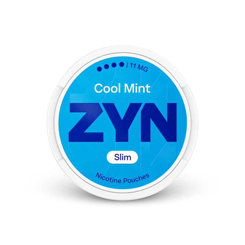 ZYN Cool Mint Slim S4 – nikotīna maisiņu kārbica