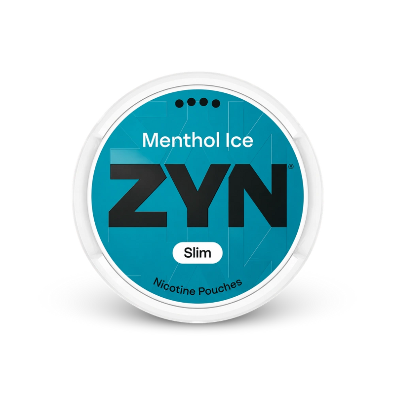 ZYN Menthol Ice Slim S4 – nikotīna maisiņu kārbica