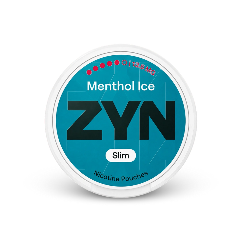 ZYN Menthol Ice Slim S5 – nikotīna maisiņu kārbica