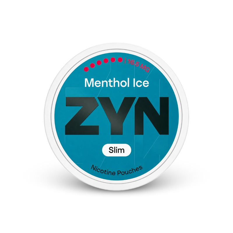 ZYN Menthol Ice Slim S6 – nikotīna maisiņu kārbica