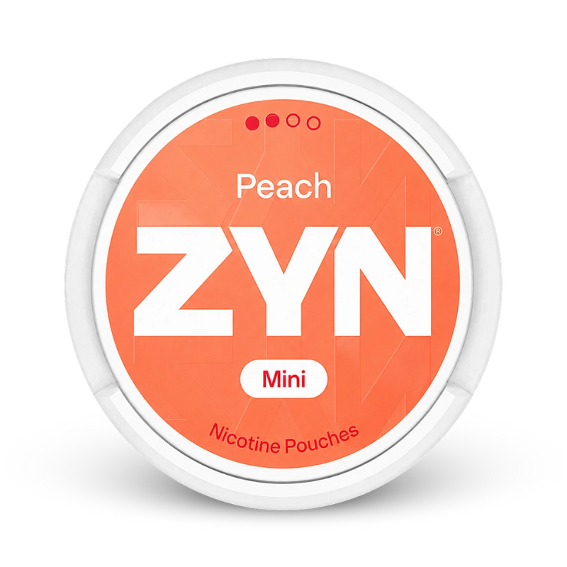 ZYN Peach Mini Normal – nikotīna maisiņu bundža