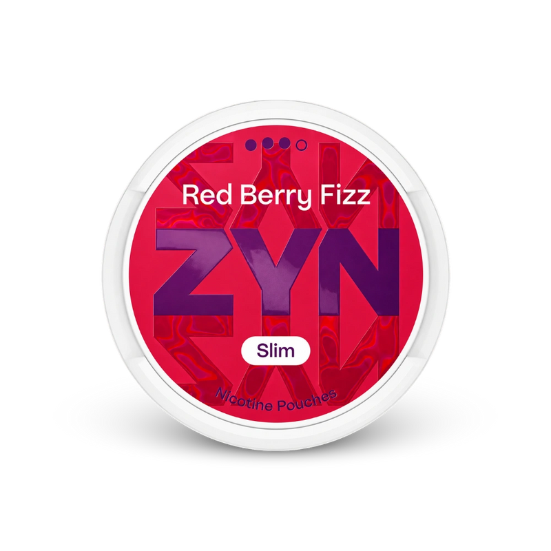 ZYN Red Berry Fizz Slim S3 – nikoīna maisiņu bundža