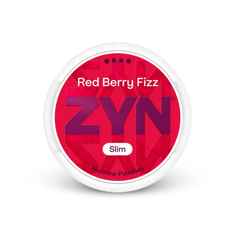 ZYN Red Berry Fizz Slim S4 – nikotīna maisiņu kārbica