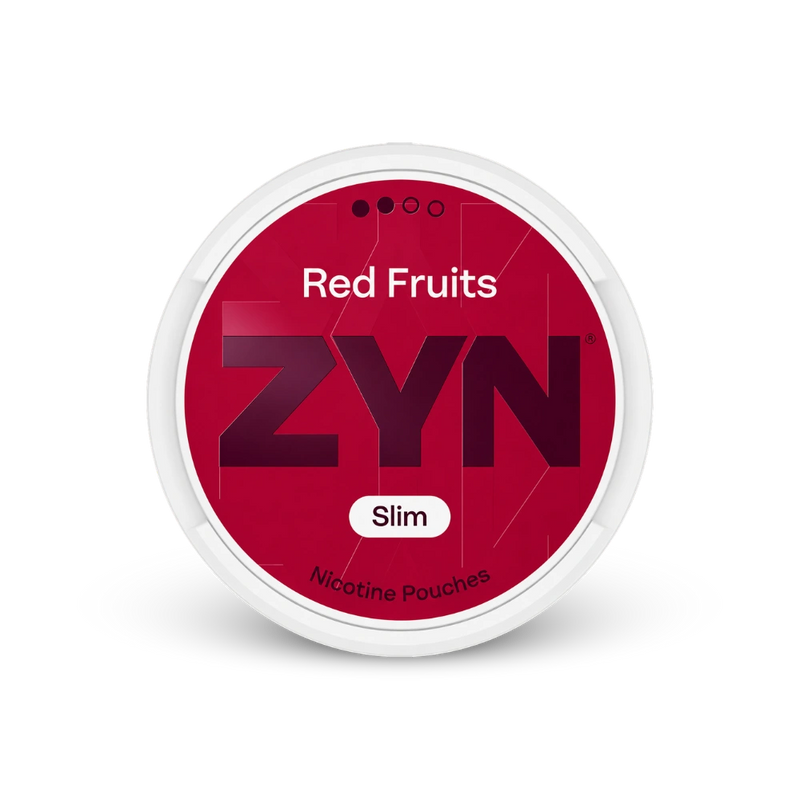 ZYN Red Fruits Slim S2 – nikotīna maisiņu kannu
