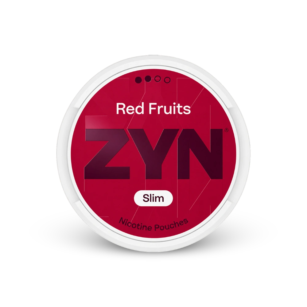 ZYN Red Fruits Slim S2 – nikotīna maisiņu kannu