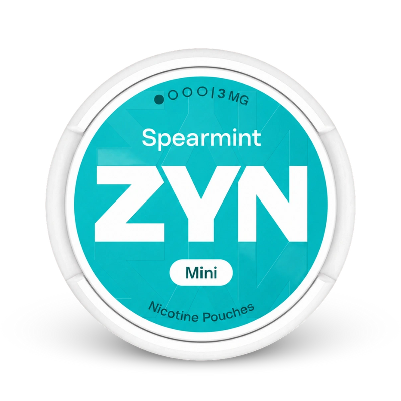 ZYN Spearmint Strong Slim – nikotīna maisiņu kārba