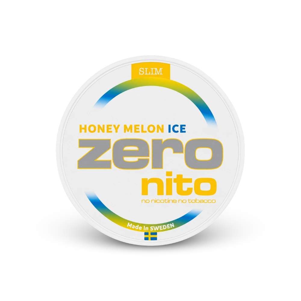 Zeronito Honey Melon Ice Slim – nikotīna spilventiņu bundža