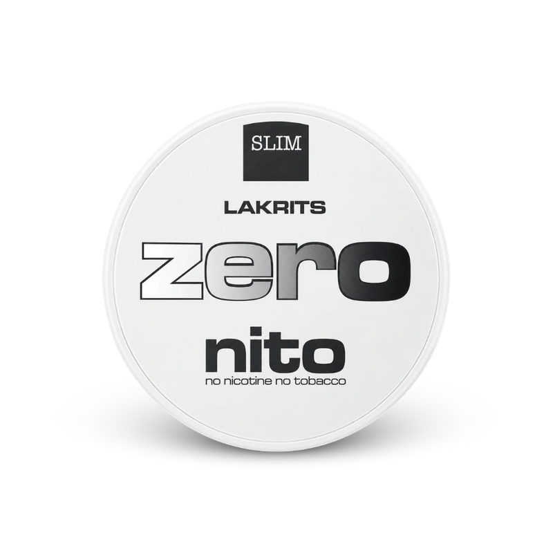 Zeronito Lakrits Slim – nikoīna maisiņu iepakojums