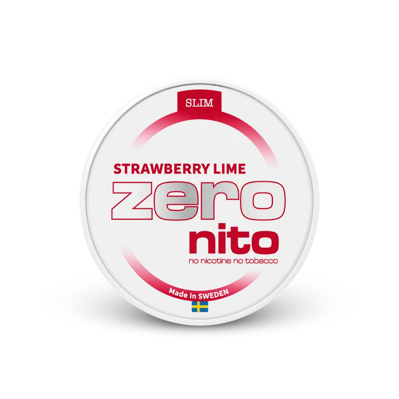 Zeronito Strawberry Lime Slim – nikotīna maisiņu kārbā