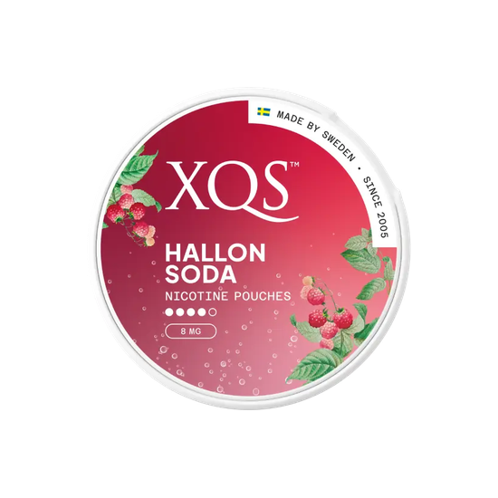 XQS Hallonsoda Strong