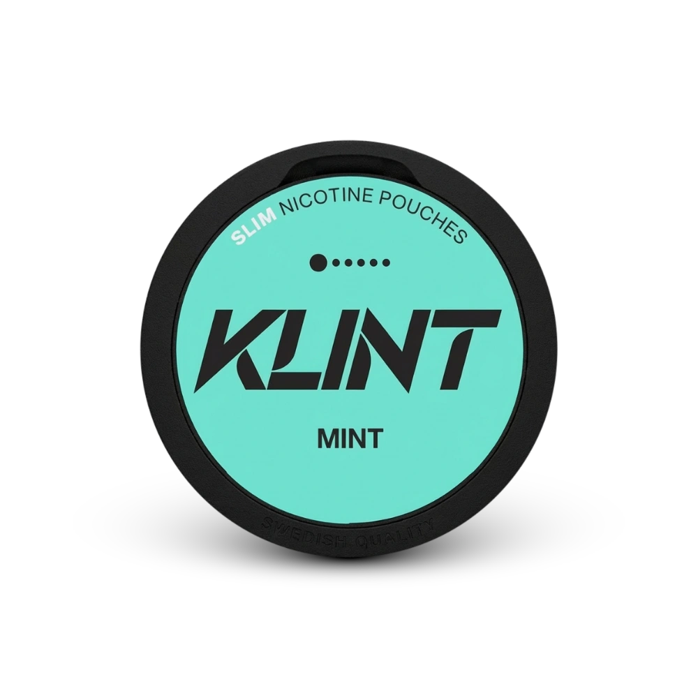 KLINT Mint – nikotīna maisu skardene