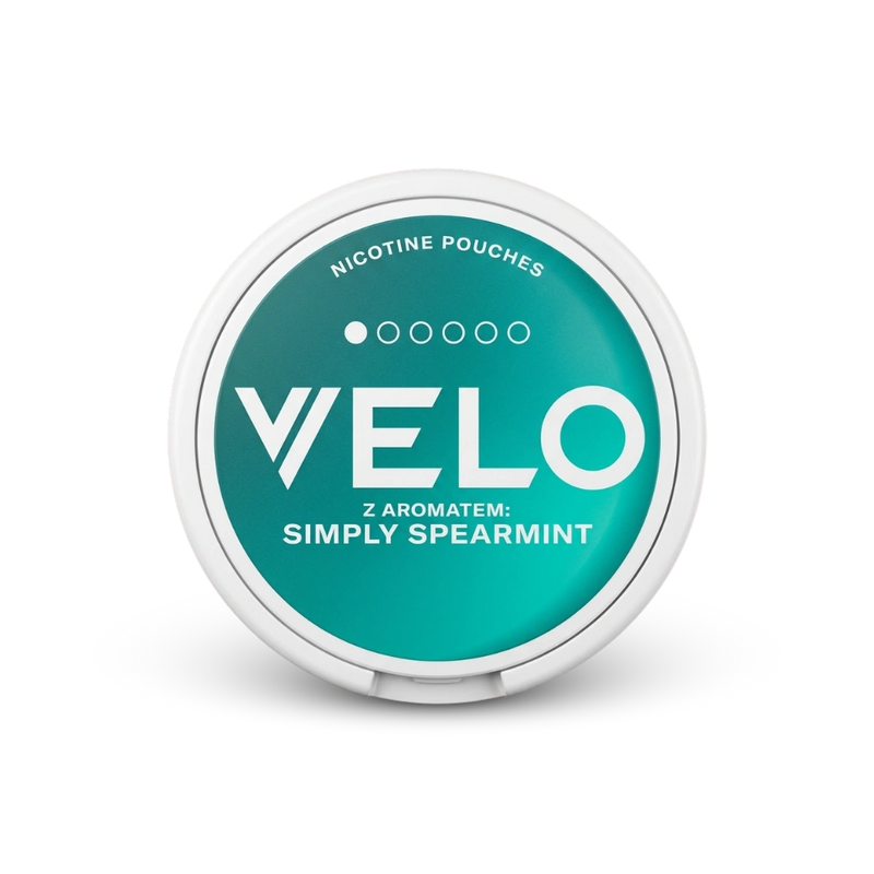 VELO Simply Spearmint – nikotīna maisiņu bundža
