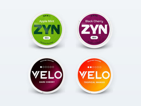 ZYN vs VELO: stipruma, formāta un garšas atšķirības