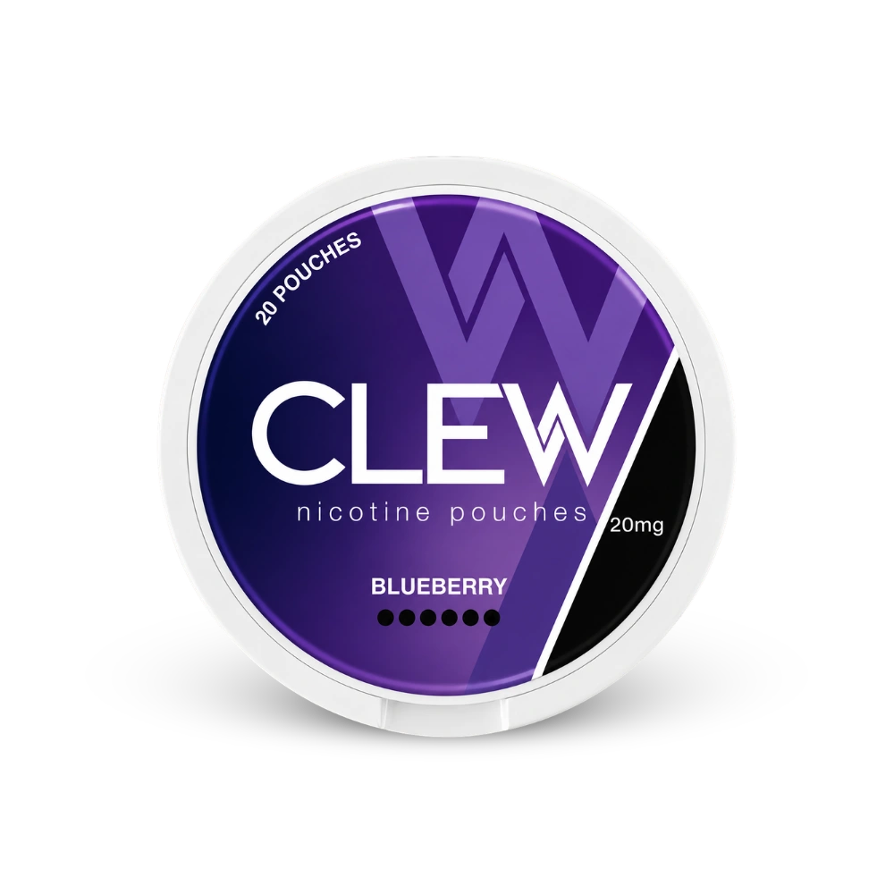 CLEW Blueberry 20mg – nikotīna maisiņu kārbīca