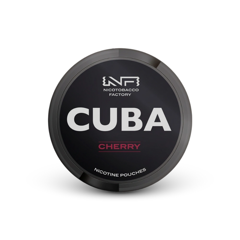Cuba Black Cherry – nikotīna maisiņu kārbīca
